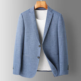 Men's Plain Blazer, Lightweight Business Suit